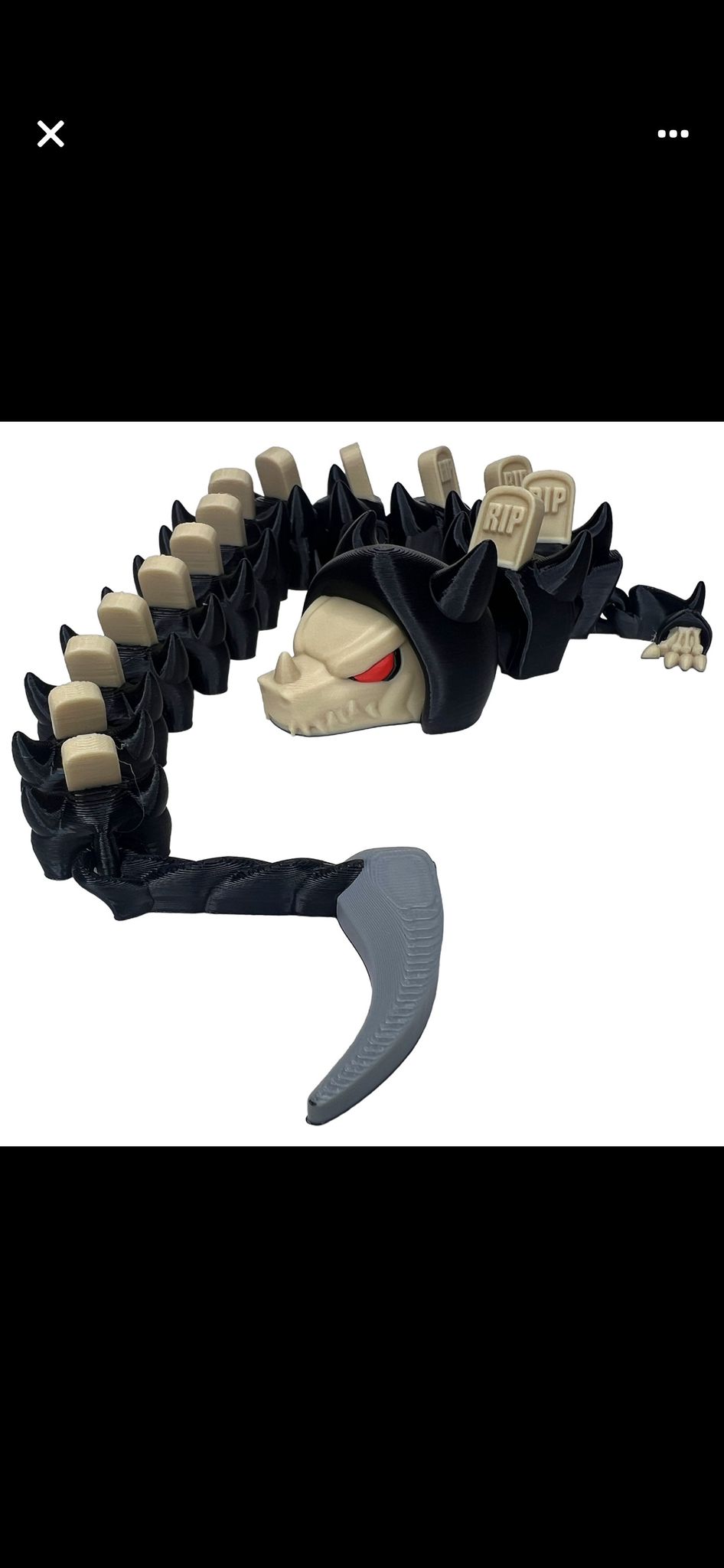Articulated Grim Reaper Dragon