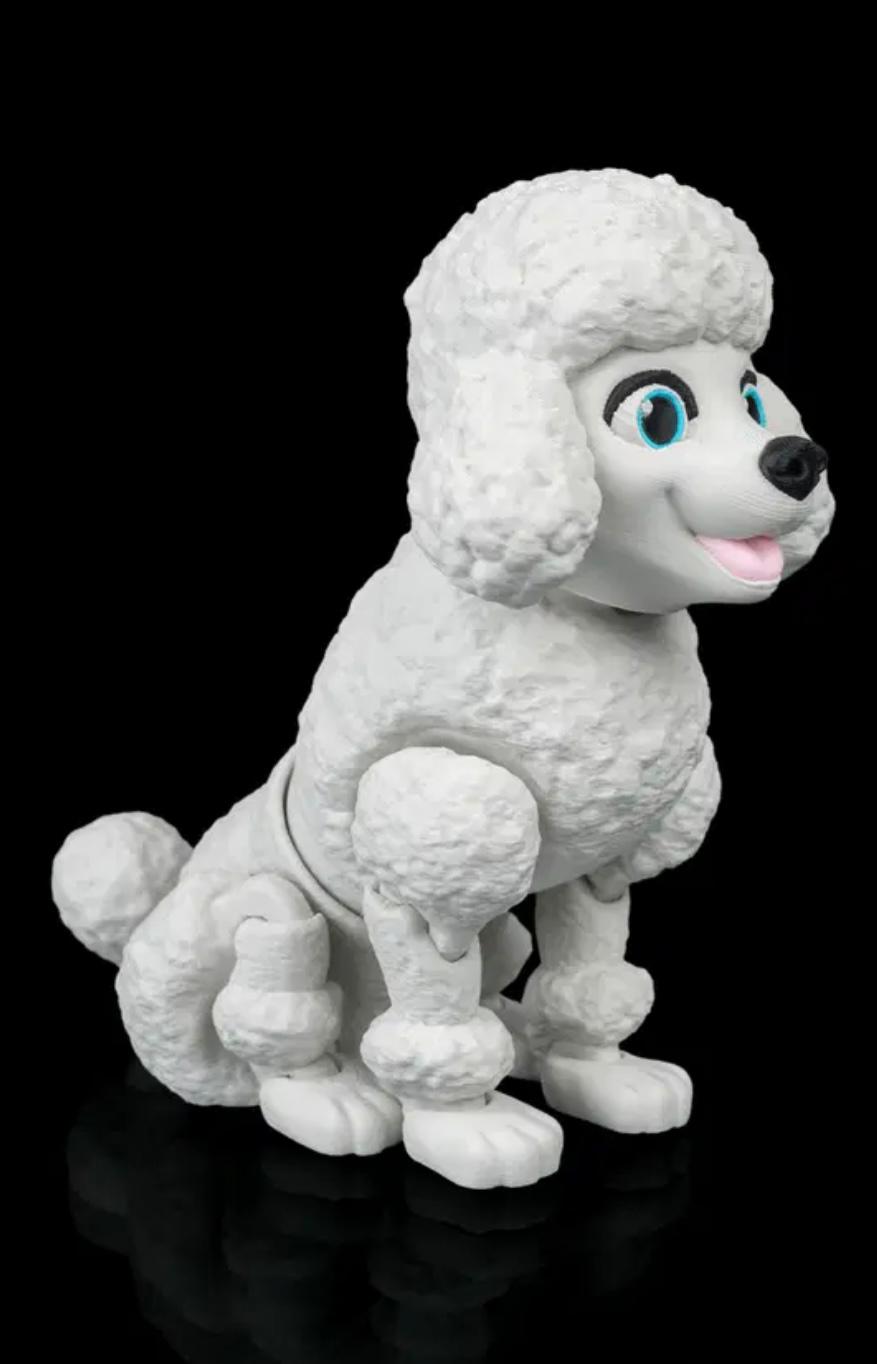 Articulated Sassy Poodle