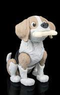 Articulated Beagle With Bone