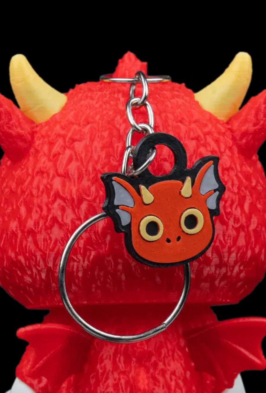 Scorchi The Skubbie Keyring