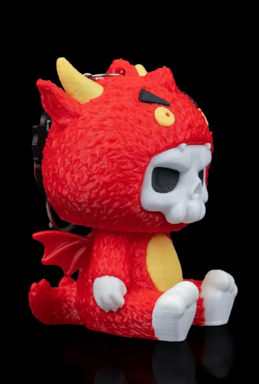 Scorchi The Skubbie Keyring