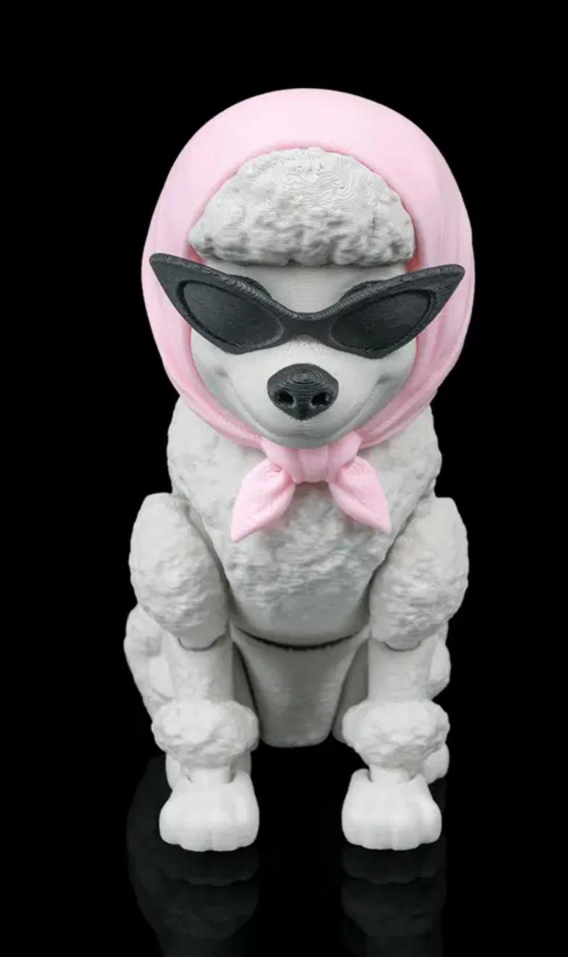 Articulated Sassy Poodle