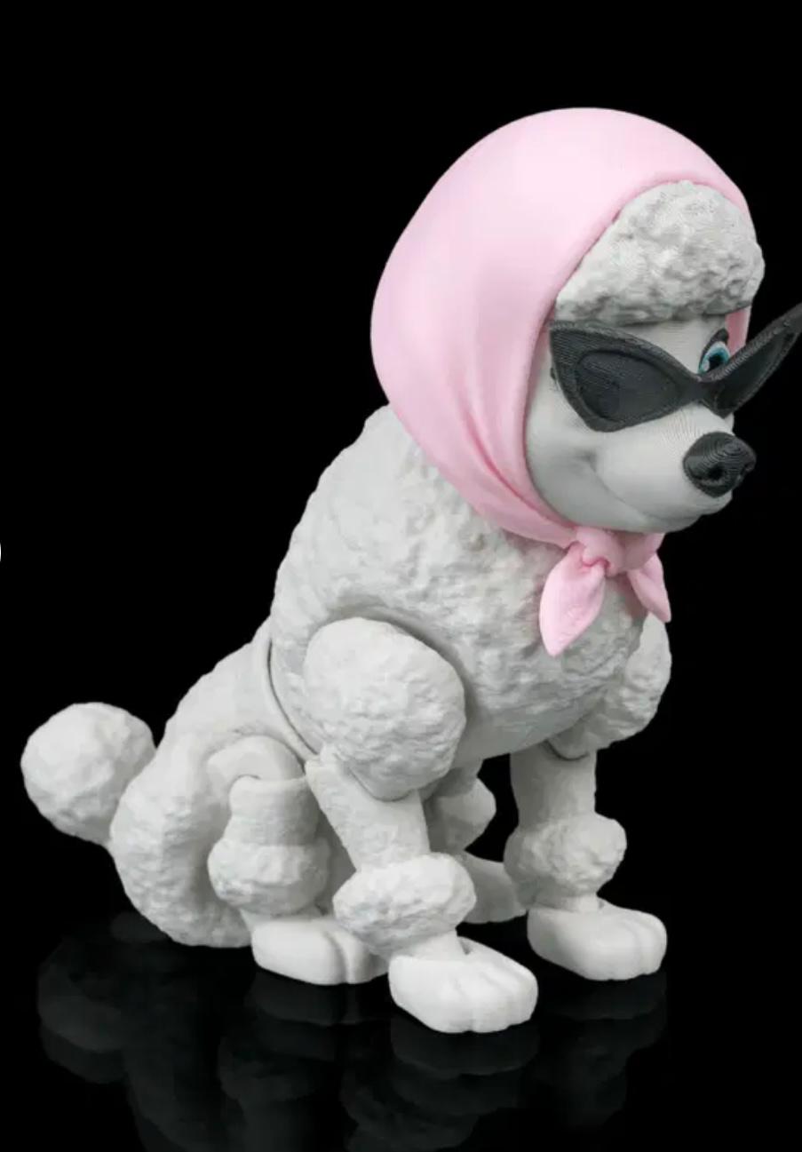 Articulated Sassy Poodle