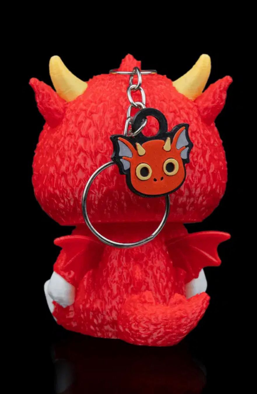 Scorchi The Skubbie Keyring