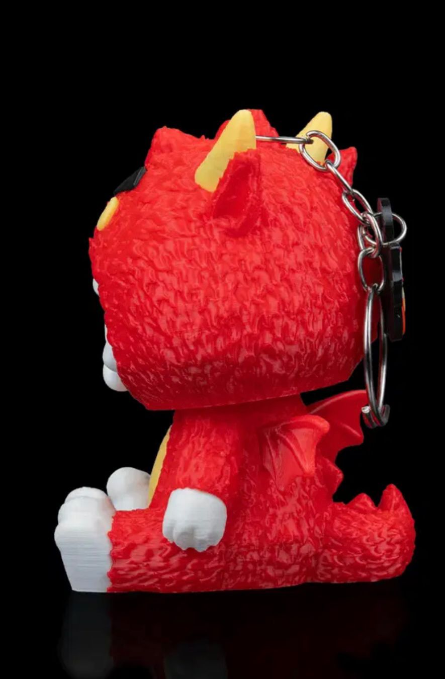 Scorchi The Skubbie Keyring